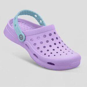 Joybees Kids Girls Lavender and Blue Active Clogs‎